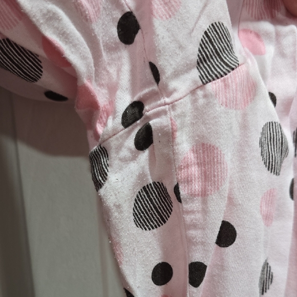 Alfani Pink Polka Dot Pajama Pants Woman's Size L - Picture 8 of 14